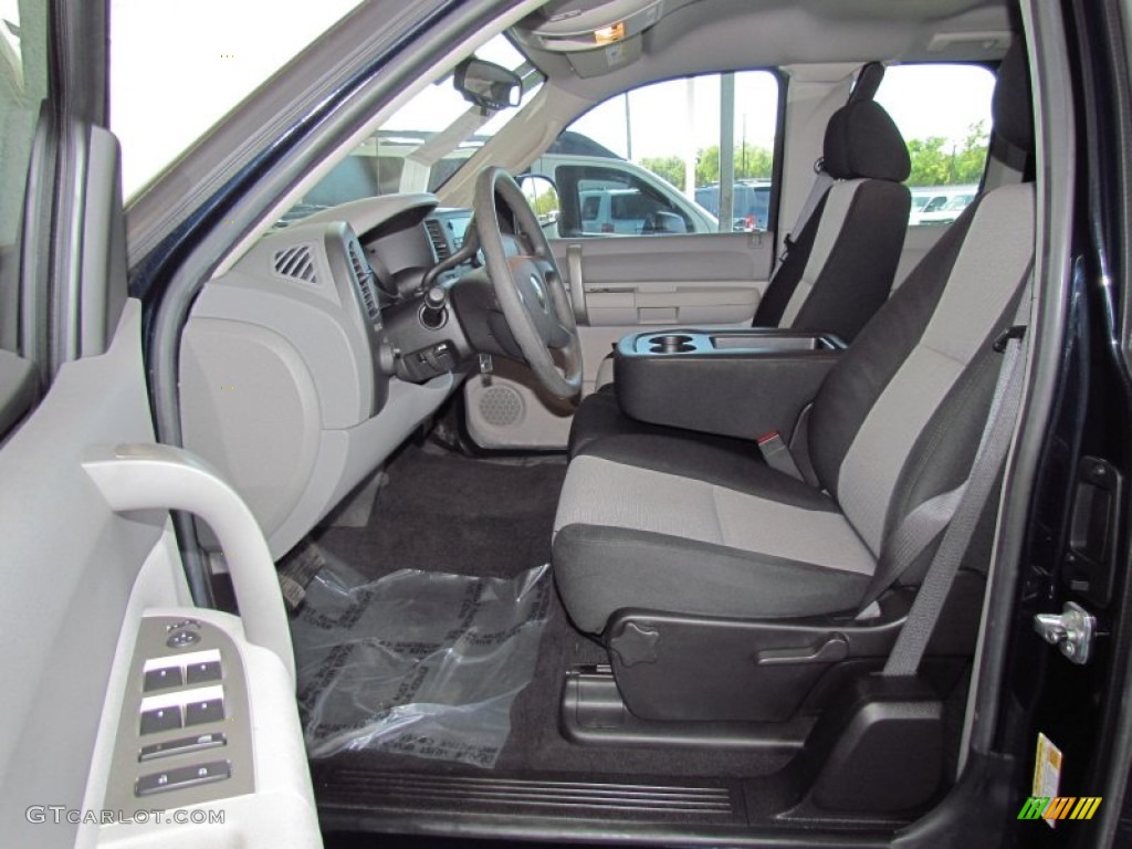 Dark Titanium Interior 2008 Chevrolet Silverado 1500 LS Extended Cab Photo #53812384