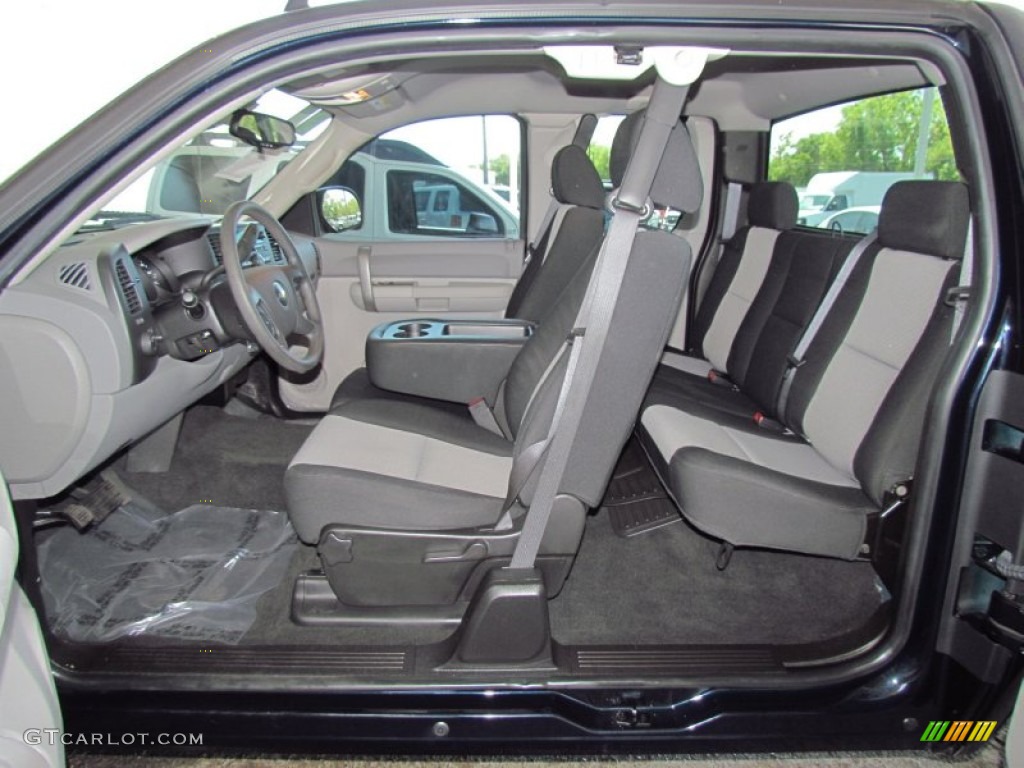 Dark Titanium Interior 2008 Chevrolet Silverado 1500 LS Extended Cab Photo #53812390