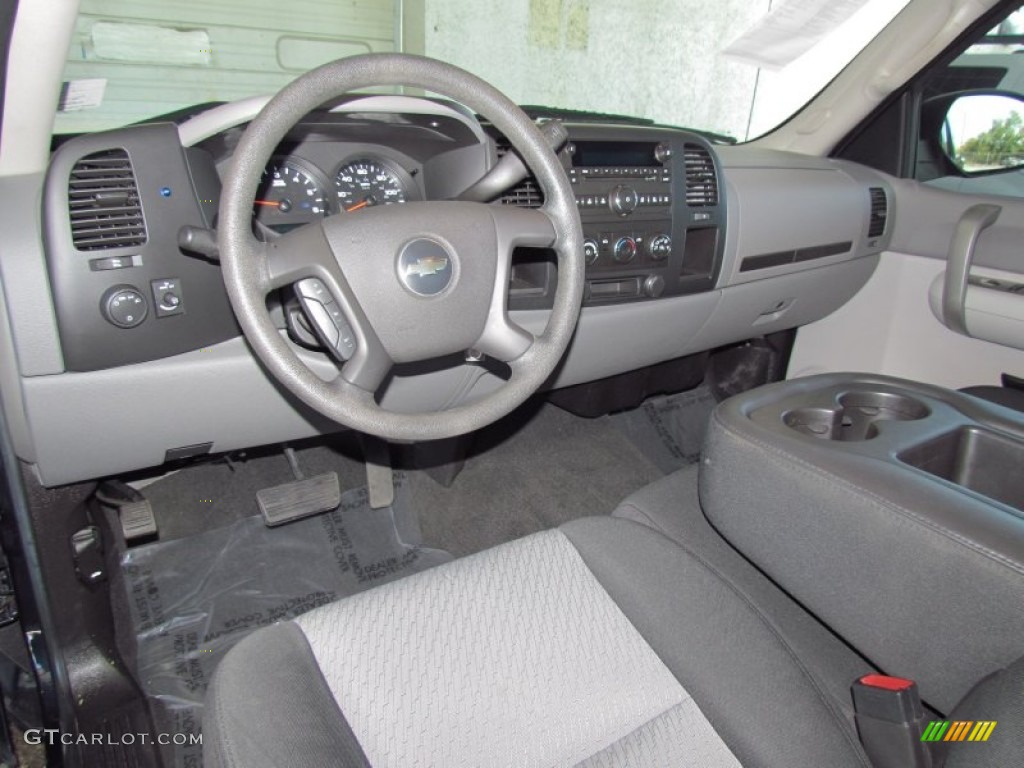 Dark Titanium Interior 2008 Chevrolet Silverado 1500 LS Extended Cab Photo #53812414