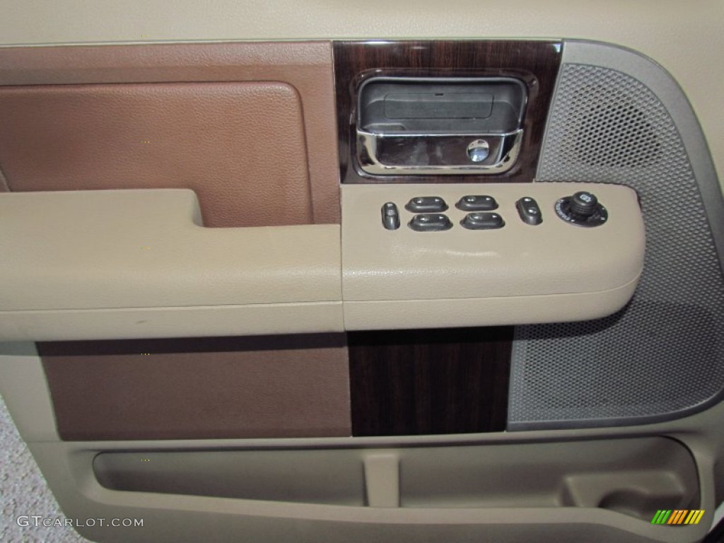 2008 F150 King Ranch SuperCrew - Oxford White / Tan/Castaño Leather photo #13