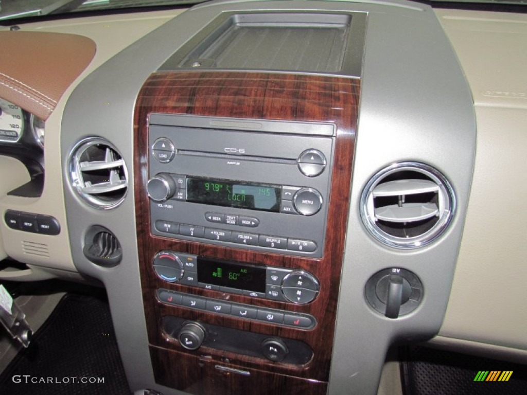 2008 F150 King Ranch SuperCrew - Oxford White / Tan/Castaño Leather photo #17