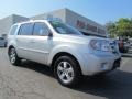 2010 Alabaster Silver Metallic Honda Pilot EX-L  photo #1