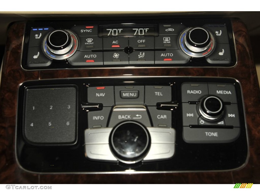 2012 Audi A8 L 4.2 quattro Controls Photo #53812933