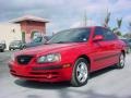 Rally Red 2005 Hyundai Elantra GT Sedan