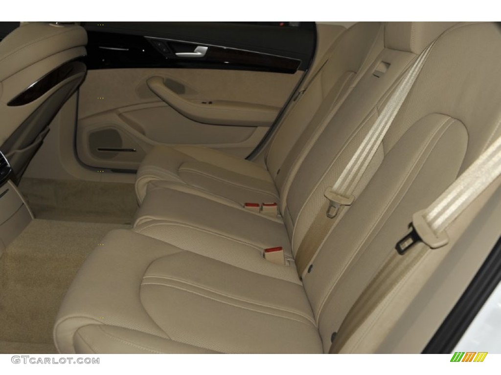 Velvet Beige Interior 2012 Audi A8 L 4.2 quattro Photo #53812999