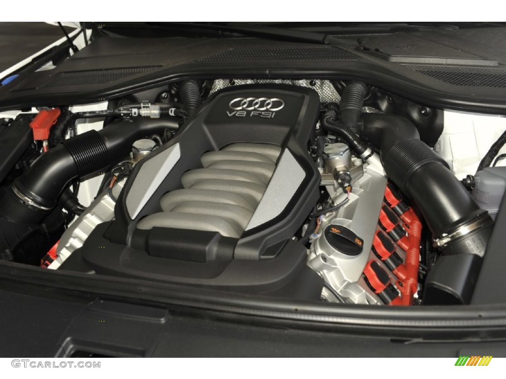 2012 Audi A8 L 4.2 quattro 4.2 Liter FSI DOHC 32-Valve VVT V8 Engine Photo #53813119