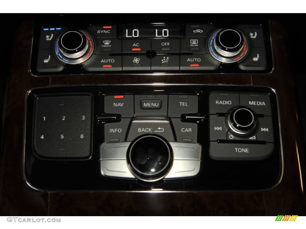 2012 Audi A8 L 4.2 quattro Controls Photo #53813278