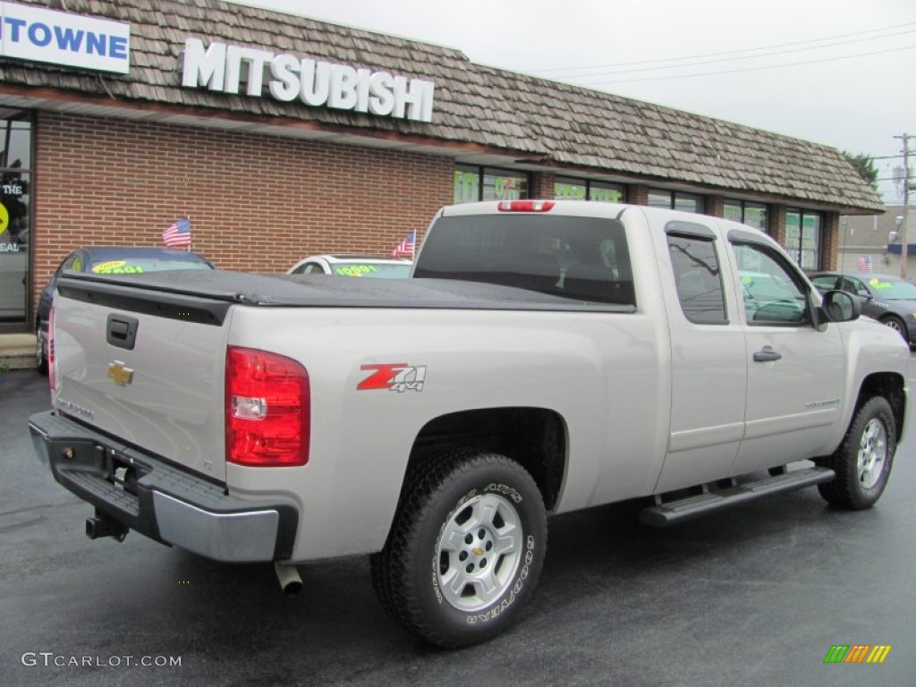 2008 Silverado 1500 LT Extended Cab 4x4 - Graystone Metallic / Ebony photo #2