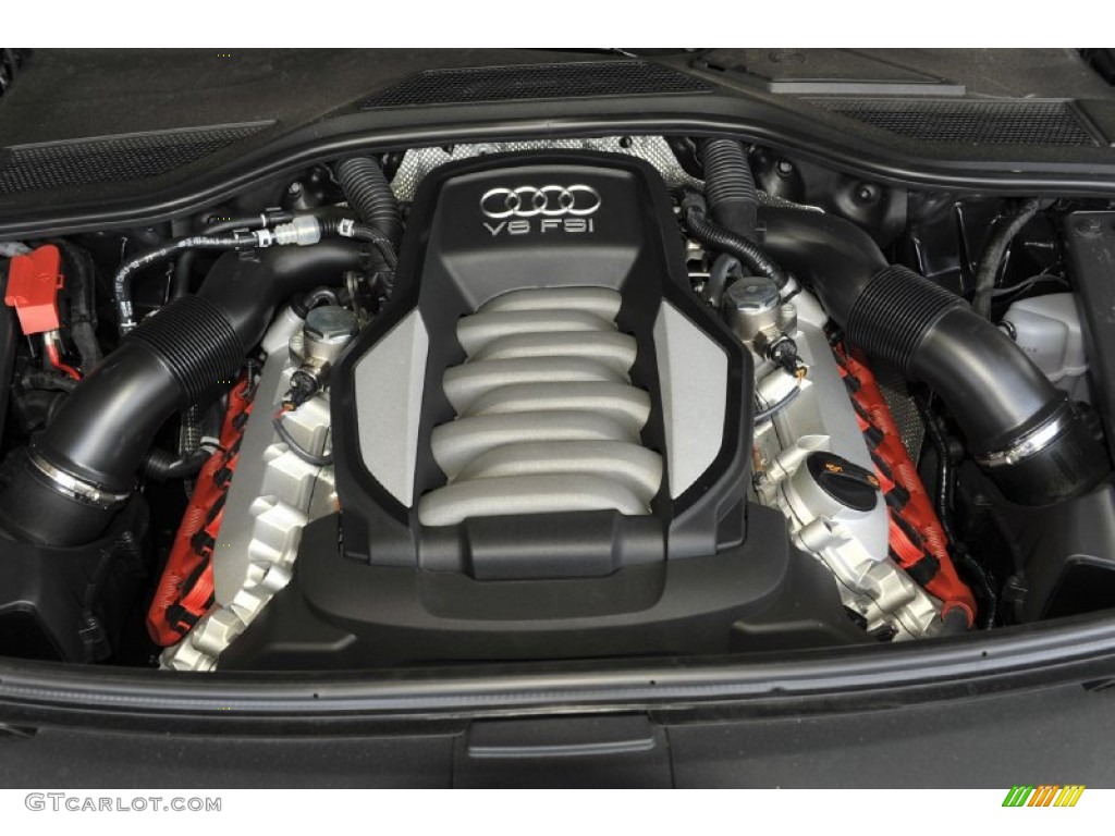 2012 Audi A8 L 4.2 quattro 4.2 Liter FSI DOHC 32-Valve VVT V8 Engine Photo #53813908