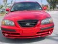 2005 Rally Red Hyundai Elantra GT Sedan  photo #8