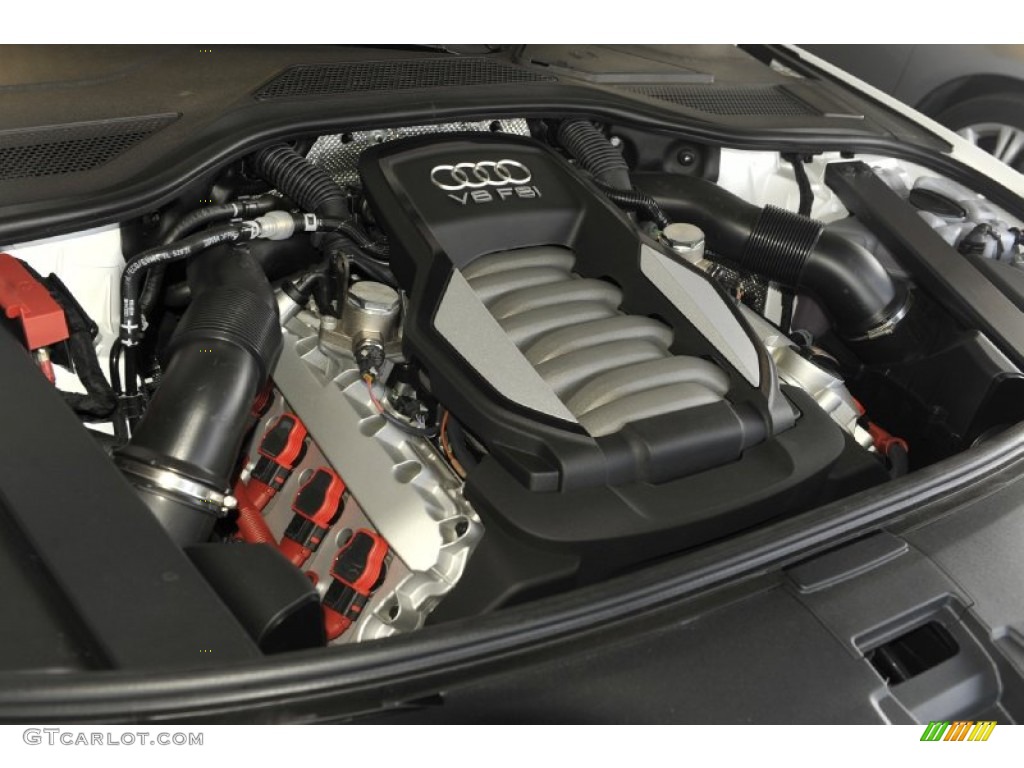 2012 Audi A8 L 4.2 quattro 4.2 Liter FSI DOHC 32-Valve VVT V8 Engine Photo #53814253