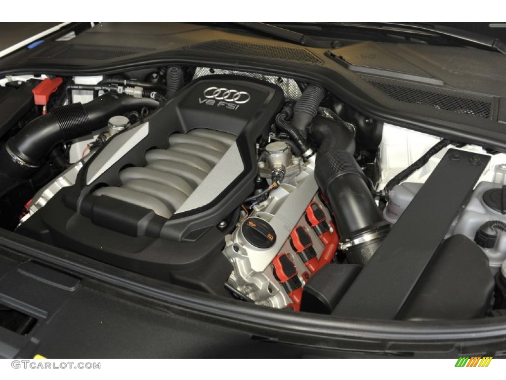 2012 Audi A8 L 4.2 quattro 4.2 Liter FSI DOHC 32-Valve VVT V8 Engine Photo #53814259