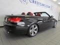 2008 Jet Black BMW 3 Series 335i Convertible  photo #3