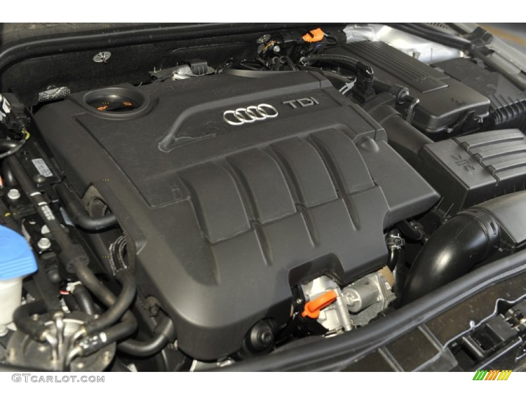 2012 Audi A3 2.0 TDI 2.0 Liter TDI Turbocharged DOHC 16-Valve Turbo-Diesel 4 Cylinder Engine Photo #53815000