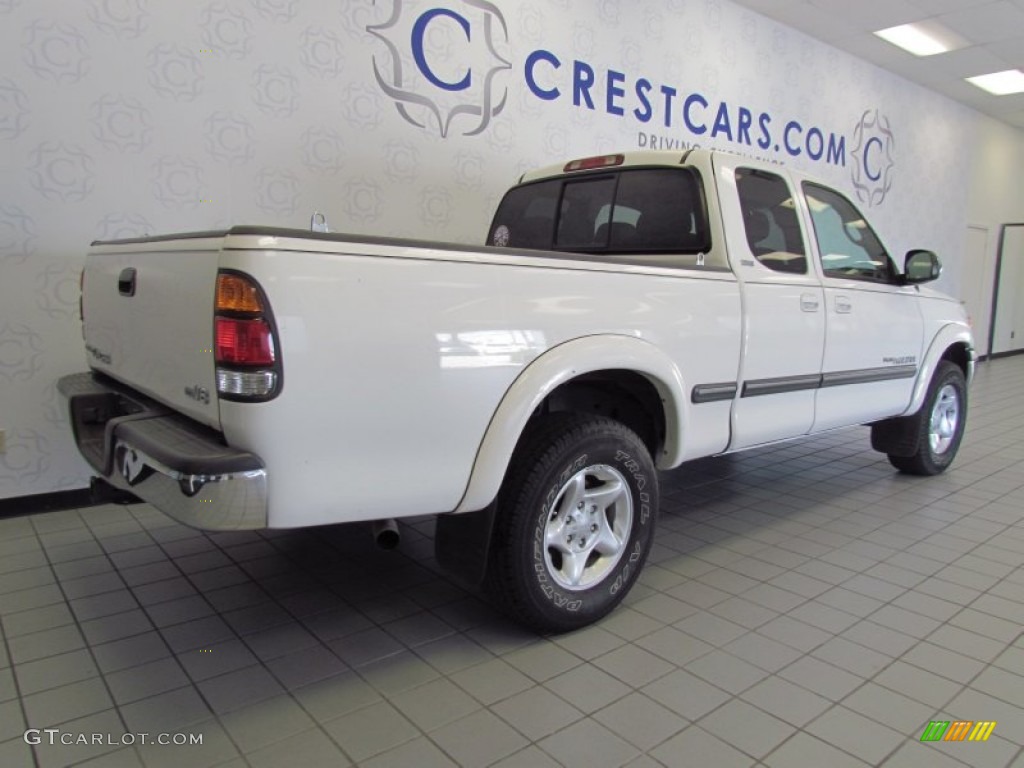 2001 Tundra SR5 Extended Cab - Natural White / Gray photo #3