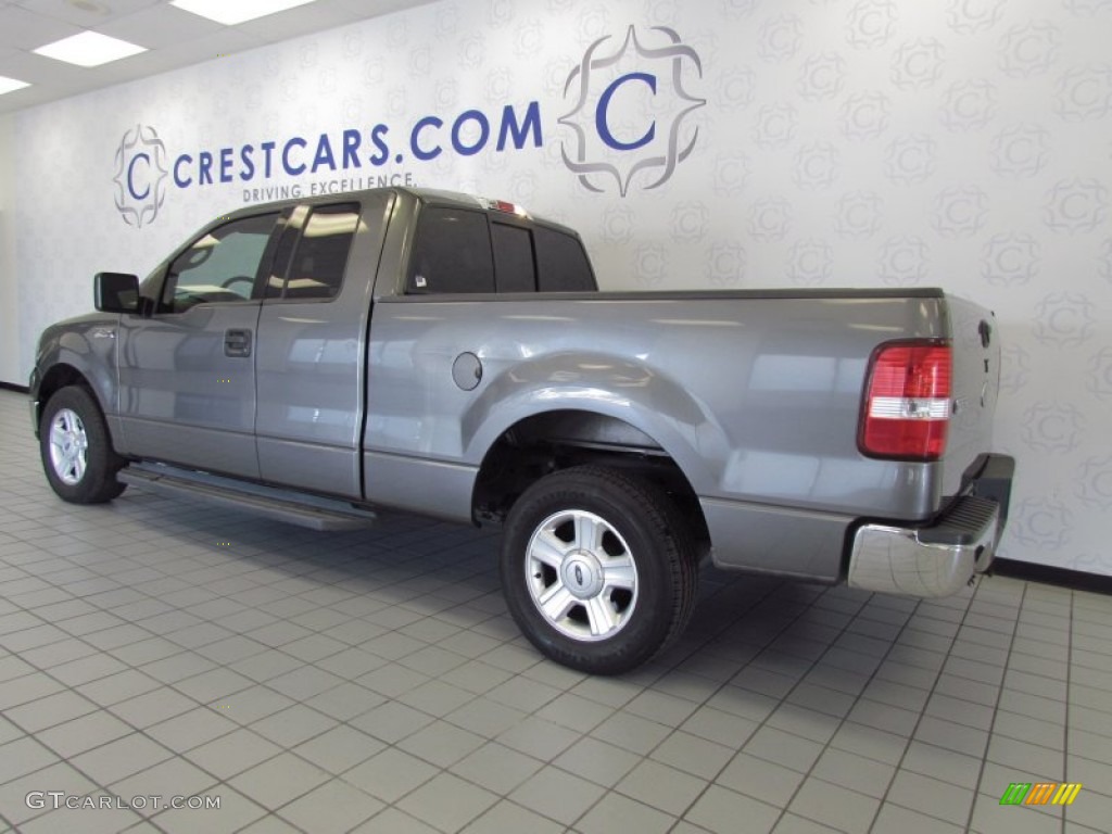 2004 F150 XLT SuperCab - Dark Shadow Grey Metallic / Medium Graphite photo #2