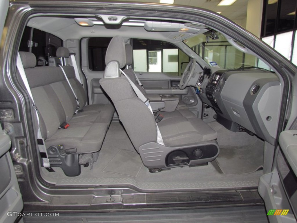 2004 F150 XLT SuperCab - Dark Shadow Grey Metallic / Medium Graphite photo #11
