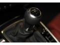 2012 Audi S5 Magma Red Interior Transmission Photo
