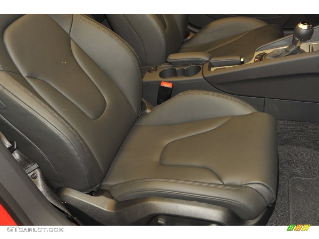 Black Interior 2012 Audi TT 2.0T quattro Roadster Photo #53816087