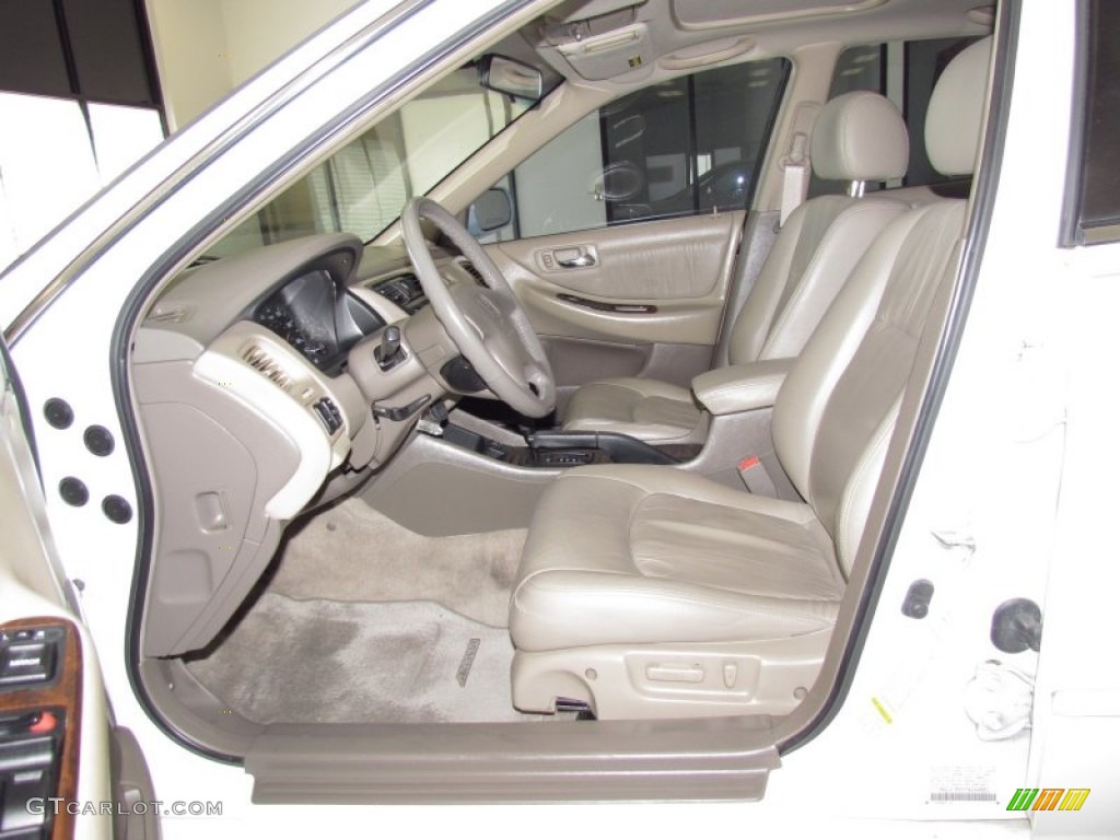 2000 Accord EX V6 Sedan - Taffeta White / Ivory photo #8