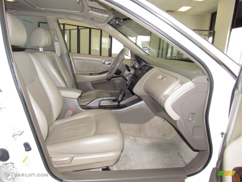 2000 Accord EX V6 Sedan - Taffeta White / Ivory photo #9