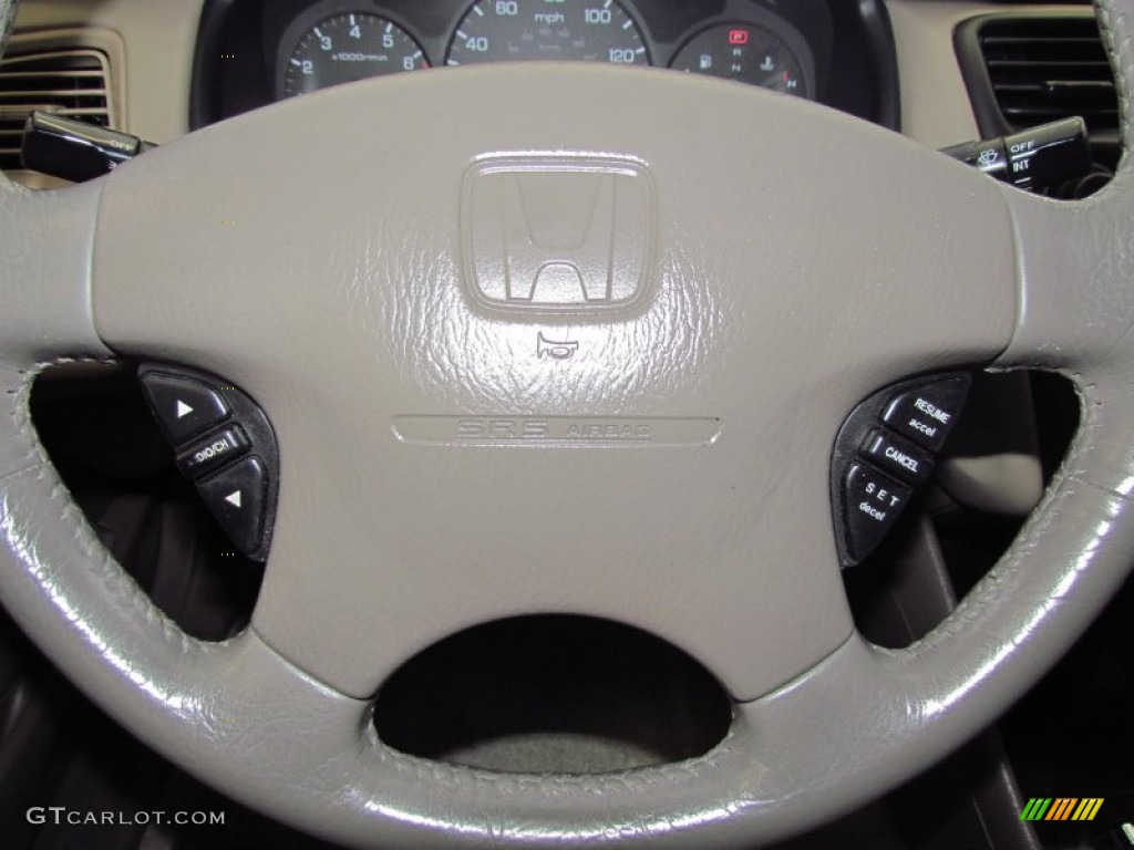 2000 Accord EX V6 Sedan - Taffeta White / Ivory photo #15