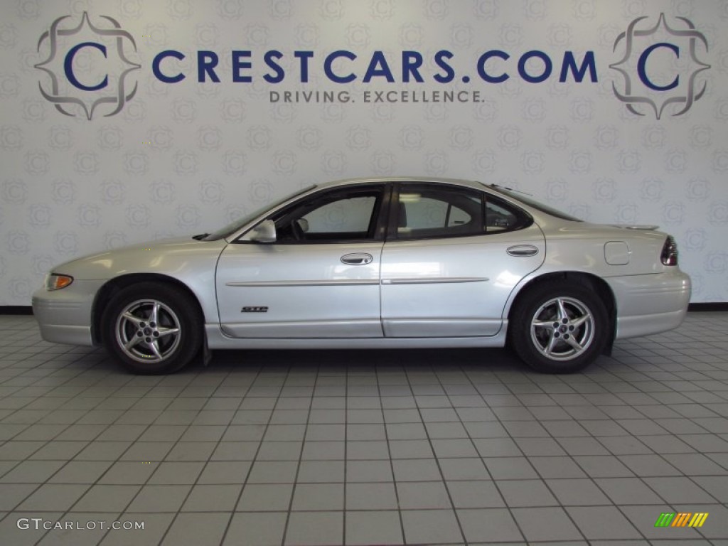 2002 Grand Prix GTP Sedan - Galaxy Silver Metallic / Gray photo #1