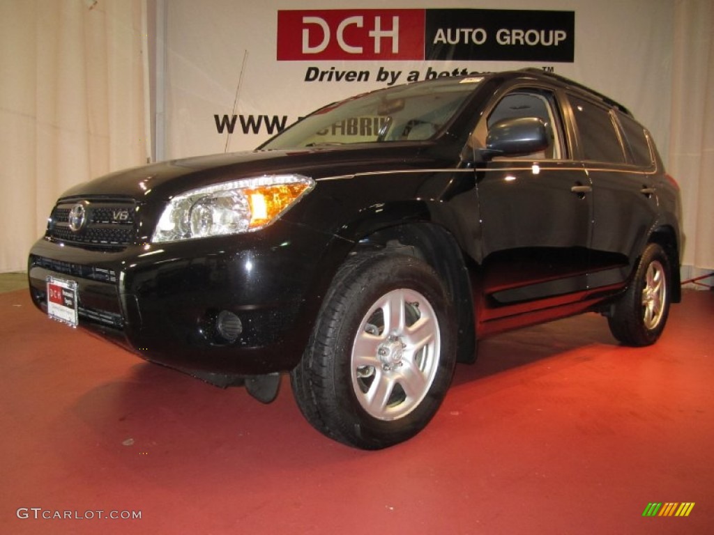 2008 RAV4 V6 4WD - Black / Ash photo #1