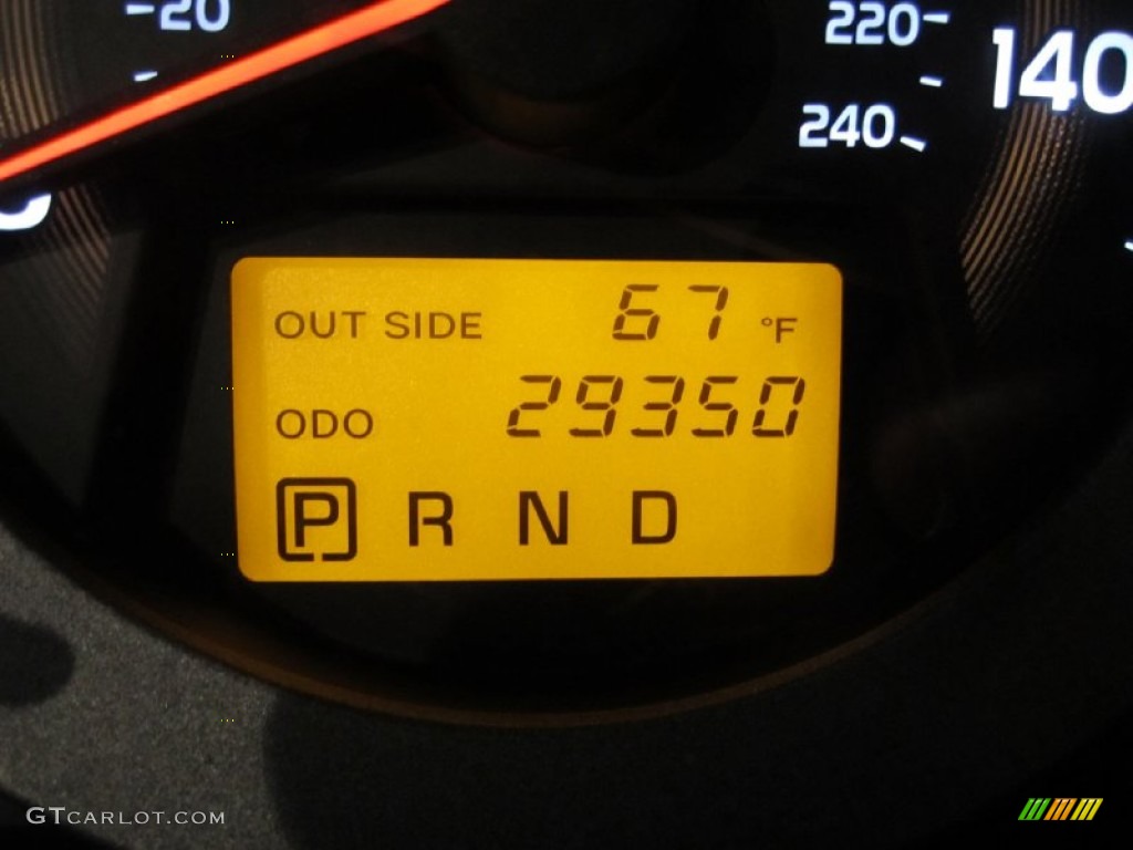 2008 RAV4 V6 4WD - Black / Ash photo #17
