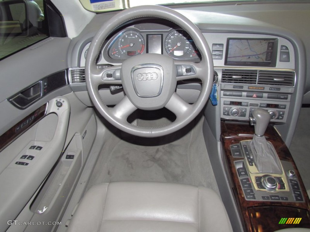 2006 Audi A6 4.2 quattro Sedan Platinum Dashboard Photo #53817410