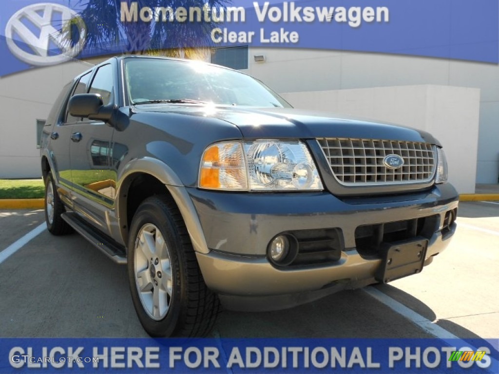 Medium Wedgewood Blue Metallic Ford Explorer