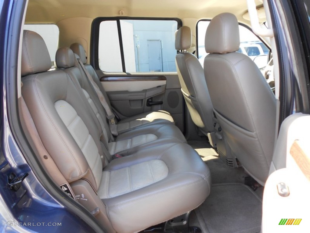 Medium Parchment Beige Interior 2003 Ford Explorer Eddie Bauer Photo #53817767