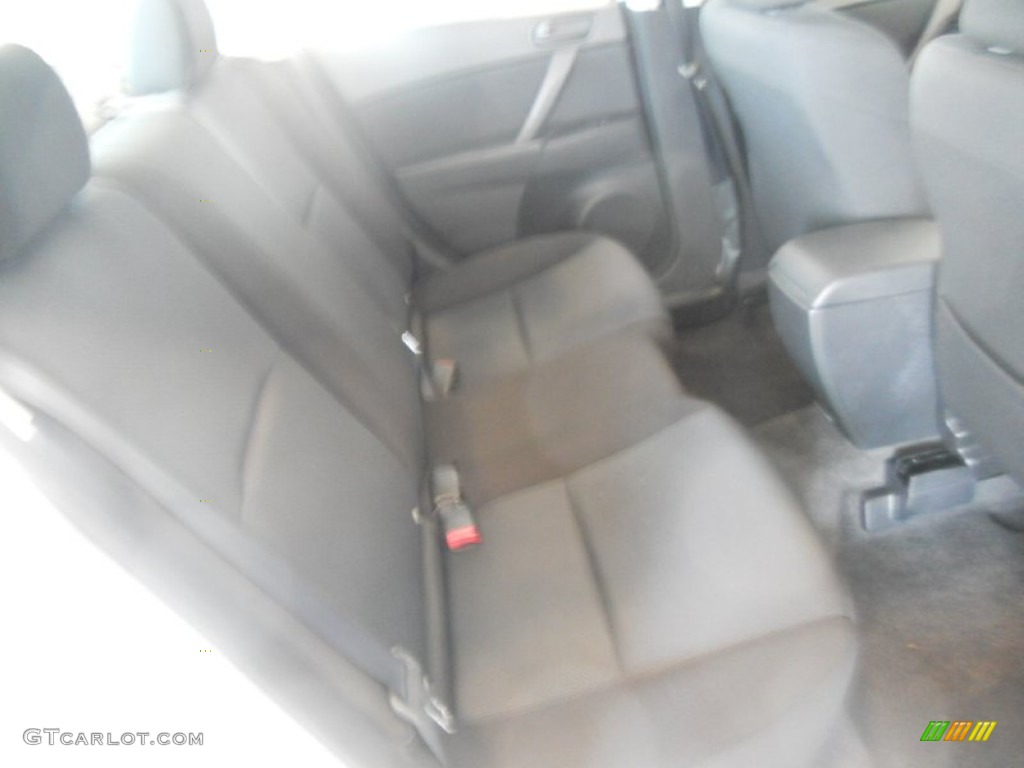 2010 MAZDA3 i SV 4 Door - Crystal White Pearl Mica / Black photo #19