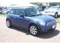 2008 Lightning Blue Metallic Mini Cooper Hardtop  photo #5