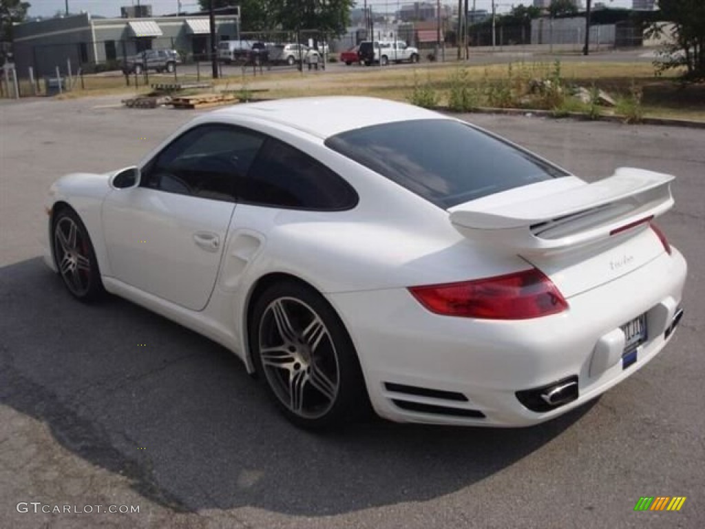Carrara White 2008 Porsche 911 Turbo Coupe Exterior Photo #53819667