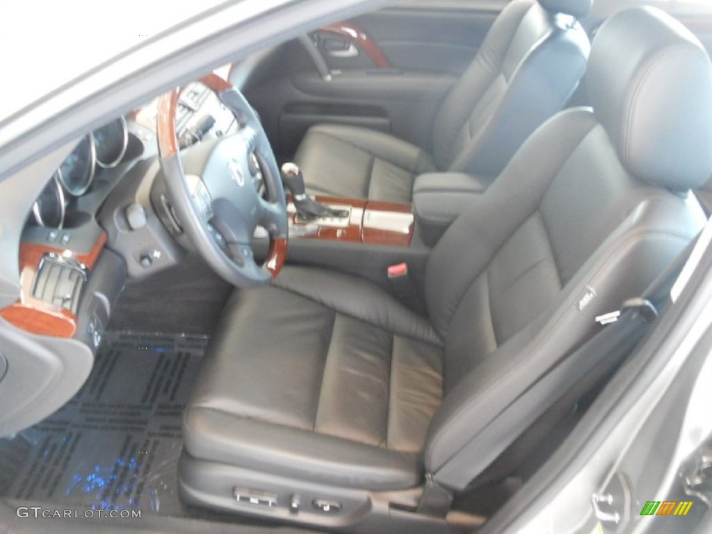 Ebony Interior 2010 Acura RL Technology Photo #53820500