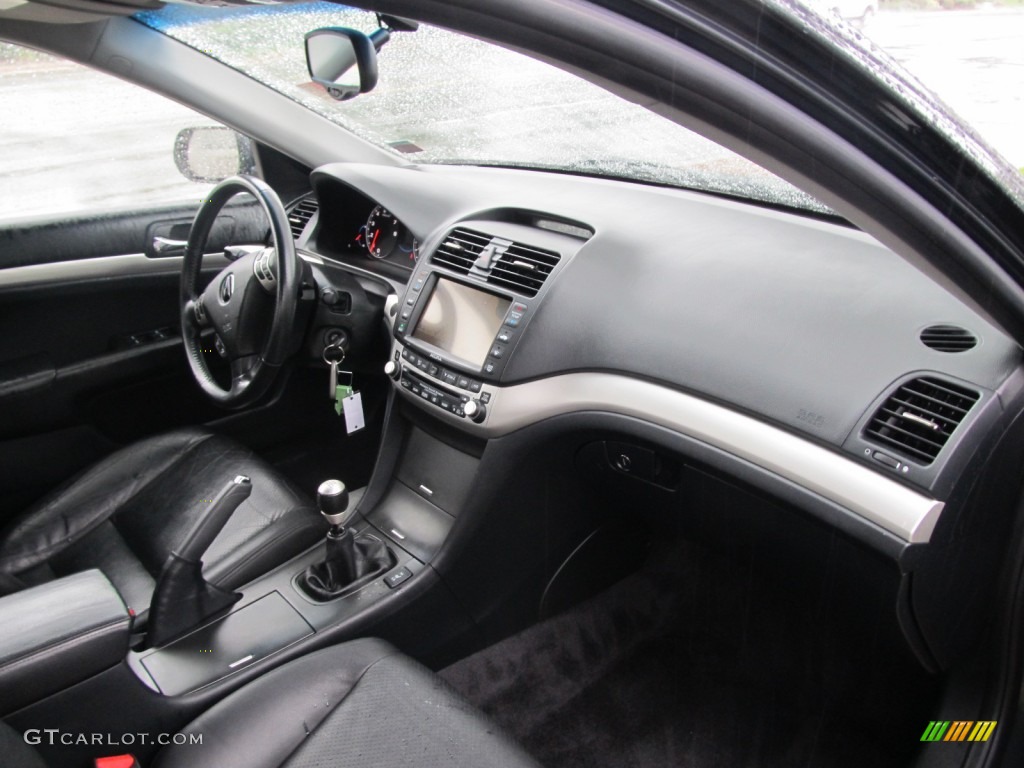 2005 TSX Sedan - Carbon Gray Pearl / Ebony photo #12