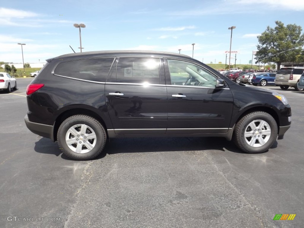 Black Granite Metallic 2012 Chevrolet Traverse LT Exterior Photo #53820833