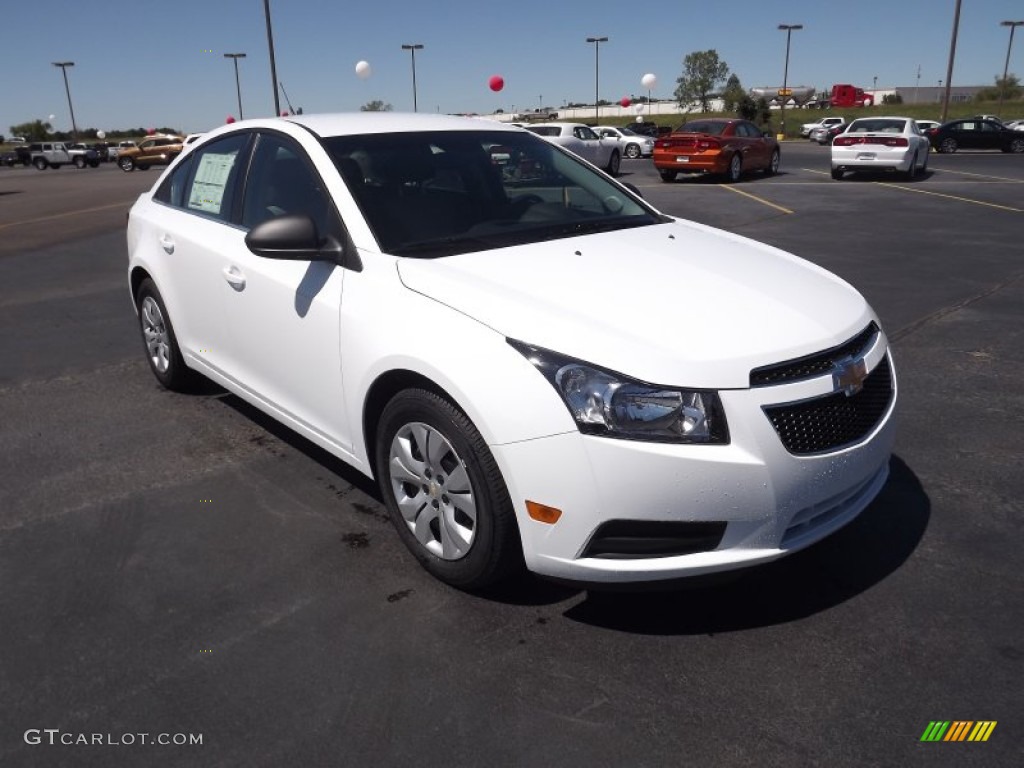 Summit White 2012 Chevrolet Cruze LS Exterior Photo #53821079