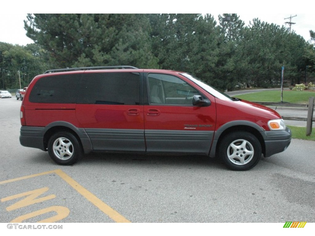 Medium Red 1998 Pontiac Trans Sport Standard Trans Sport Model Exterior Photo #53821439