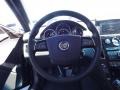 2011 Cadillac CTS Ebony Interior Steering Wheel Photo