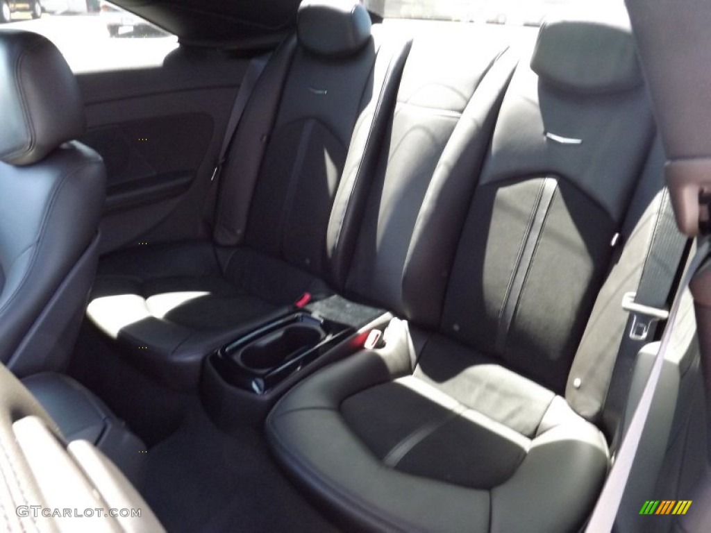 Ebony Interior 2011 Cadillac CTS -V Coupe Photo #53822386