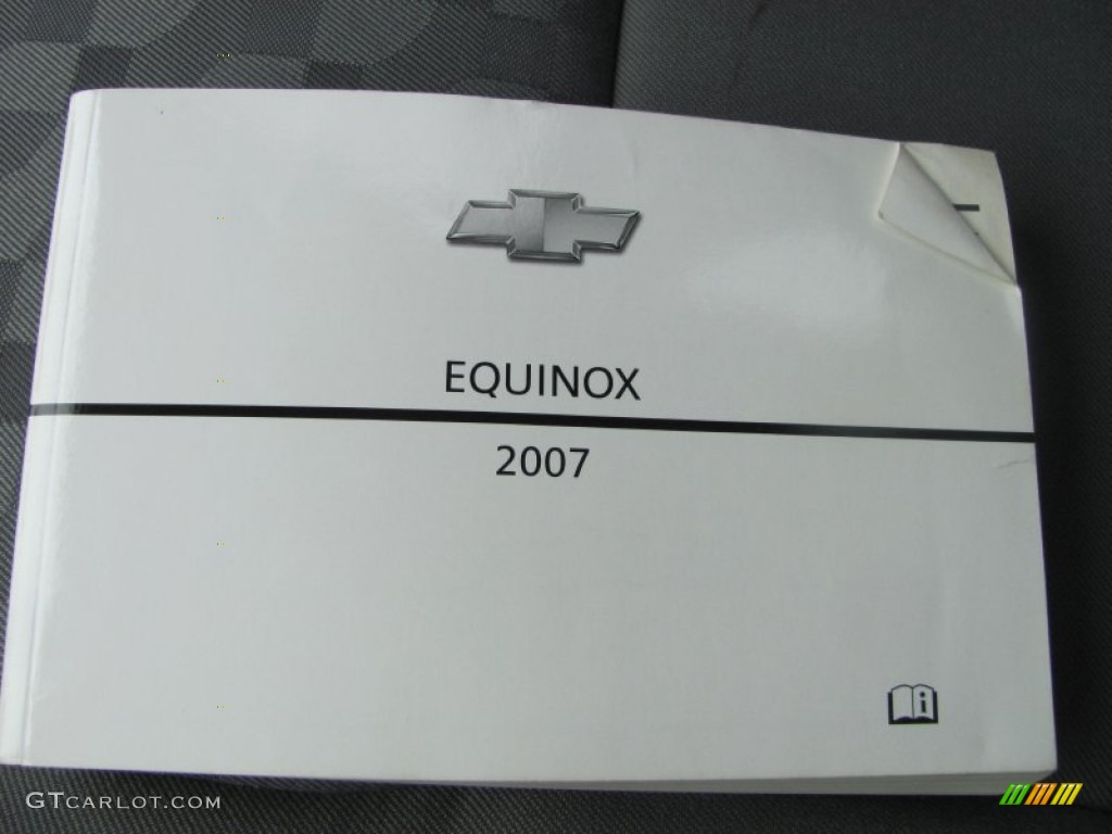 2007 Equinox LS - Black / Light Gray photo #4