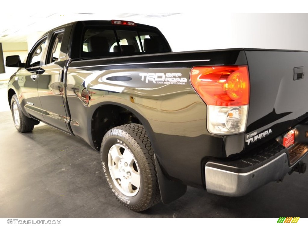 2008 Tundra Limited Double Cab - Black / Red Rock photo #4