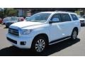 Super White - Sequoia Limited 4WD Photo No. 1