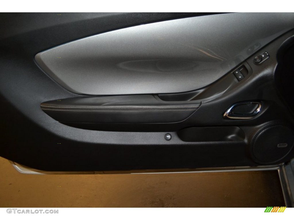 2010 Camaro SS Coupe - Silver Ice Metallic / Black photo #17