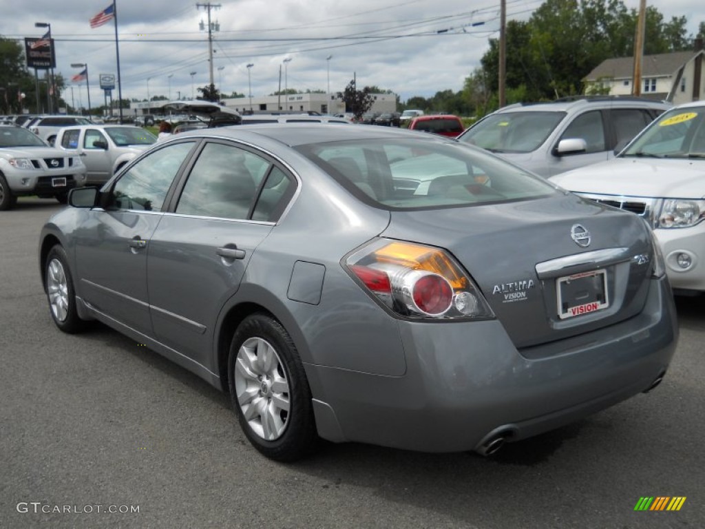 2009 Altima 2.5 S - Precision Gray Metallic / Charcoal photo #13