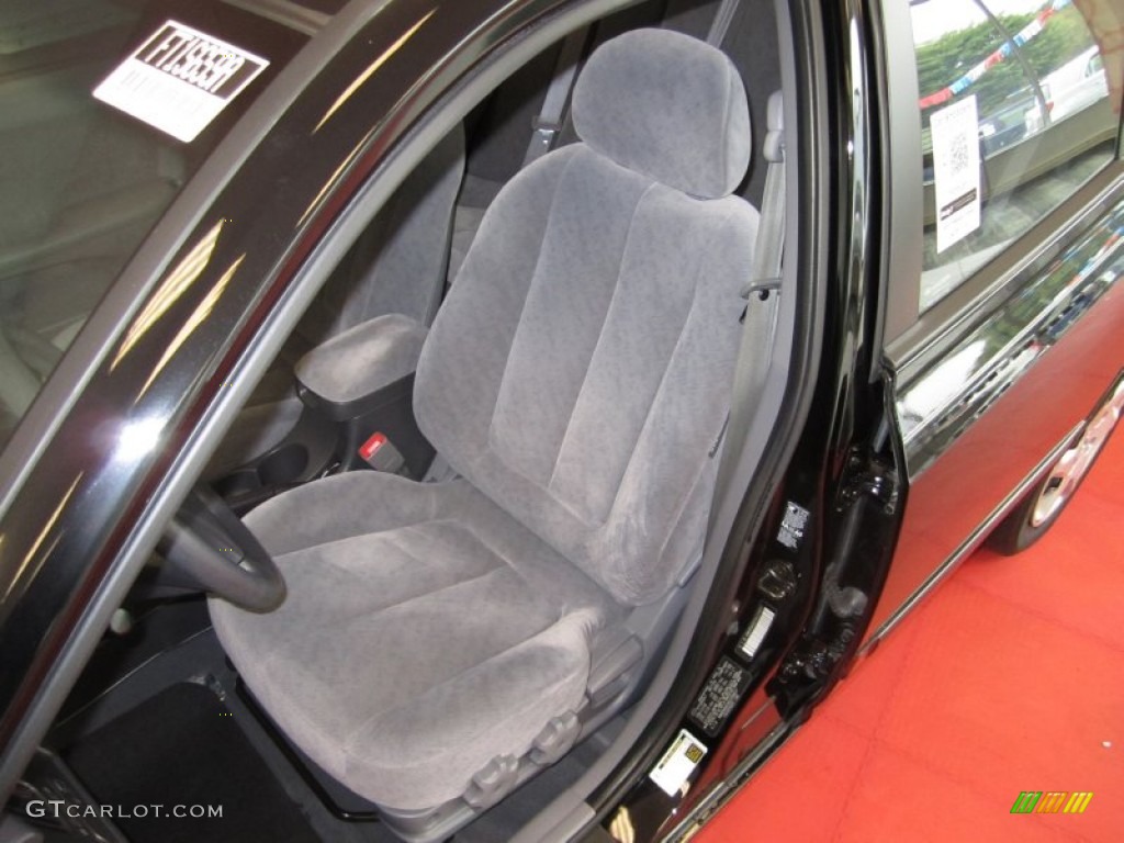 2006 Elantra GLS Sedan - Ebony Black / Gray photo #6