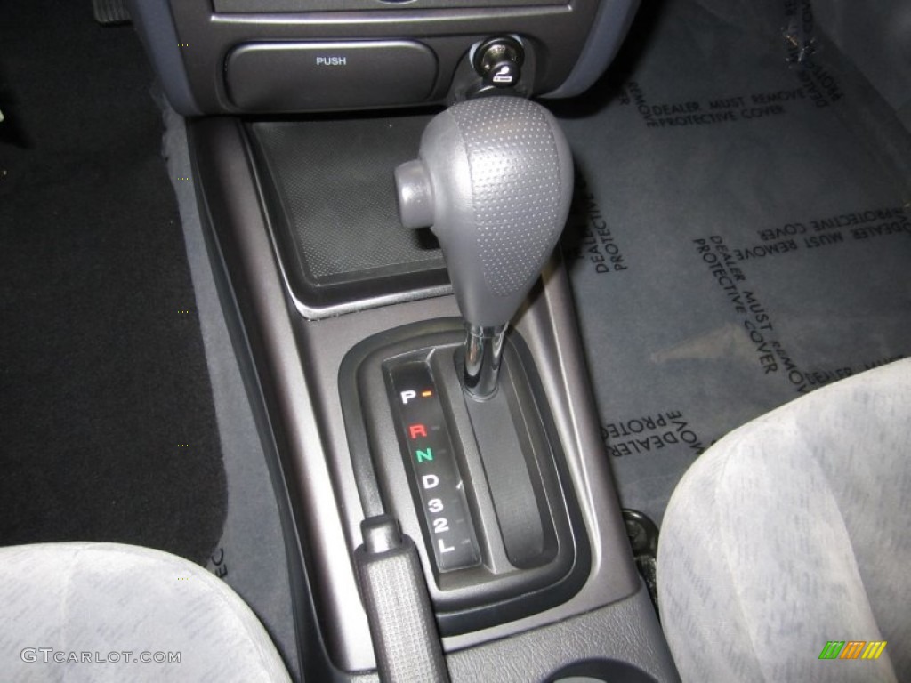 2006 Elantra GLS Sedan - Ebony Black / Gray photo #14