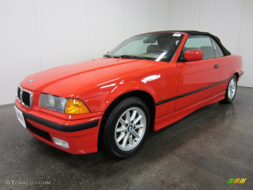 Bright Red 1999 BMW 3 Series 328i Convertible Exterior Photo #53828075